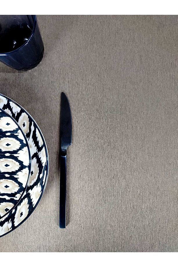 HAKİ-KAHVE PARLAK POLYESTER(LM) - 3