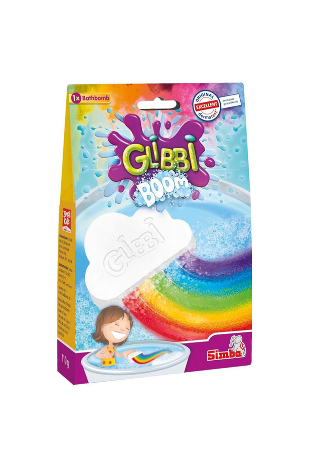 Minge de baie efervescentă Glibbi Boom - 5