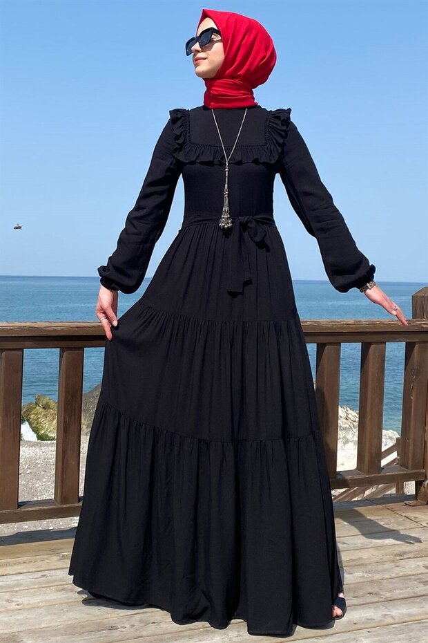 Bade Elbise Siyah - 4