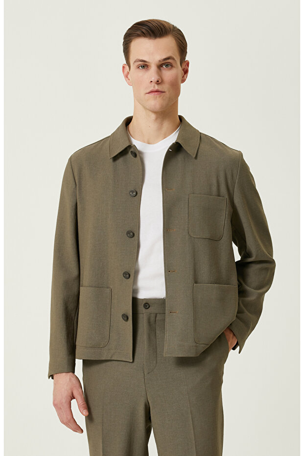 Haki Erkek Ceket - 1