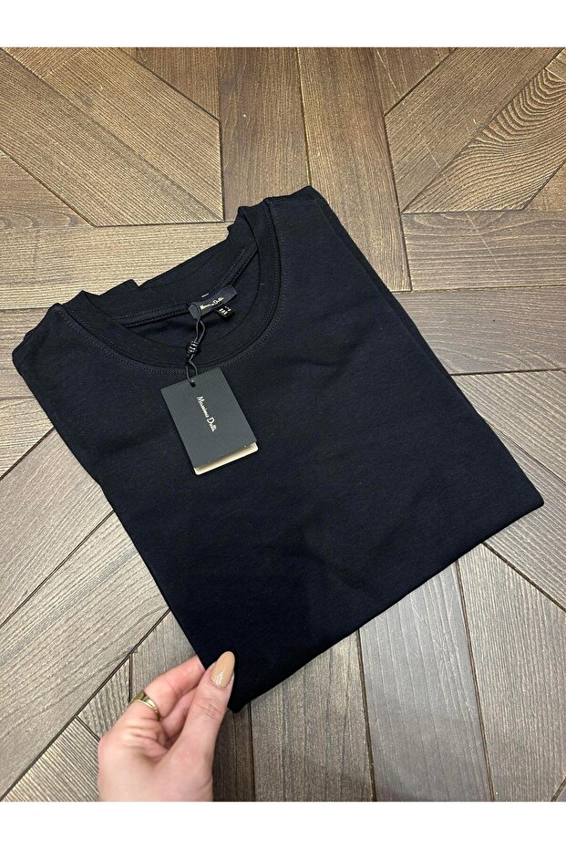 Siyah MS Uzun Kollu Basic Tişört - 2