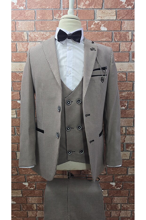 Takım Elbise Yelekli Gömlekli Set 11yaş-14yaş - 2