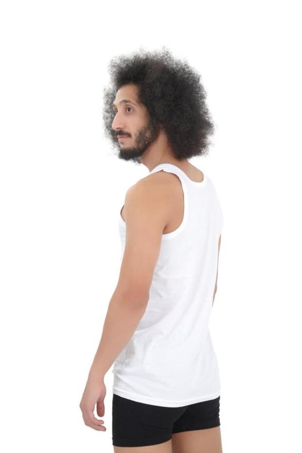 Erkek Atlet Pamuklu Basic 3'lü Premium Paket - 8