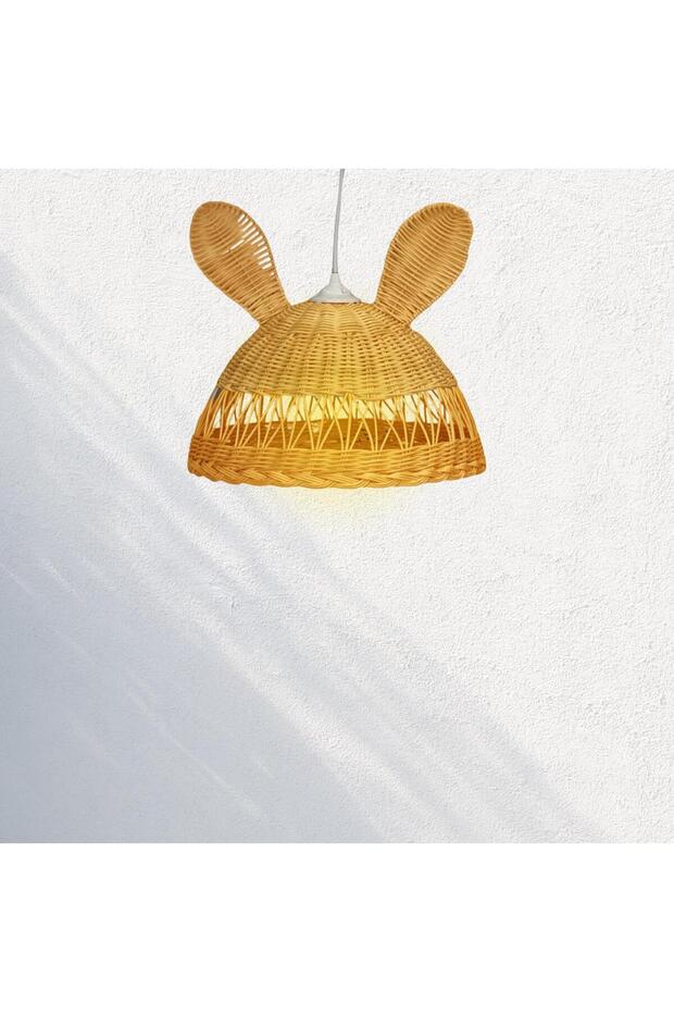 Bunny Rattan Bambu Avize - 2