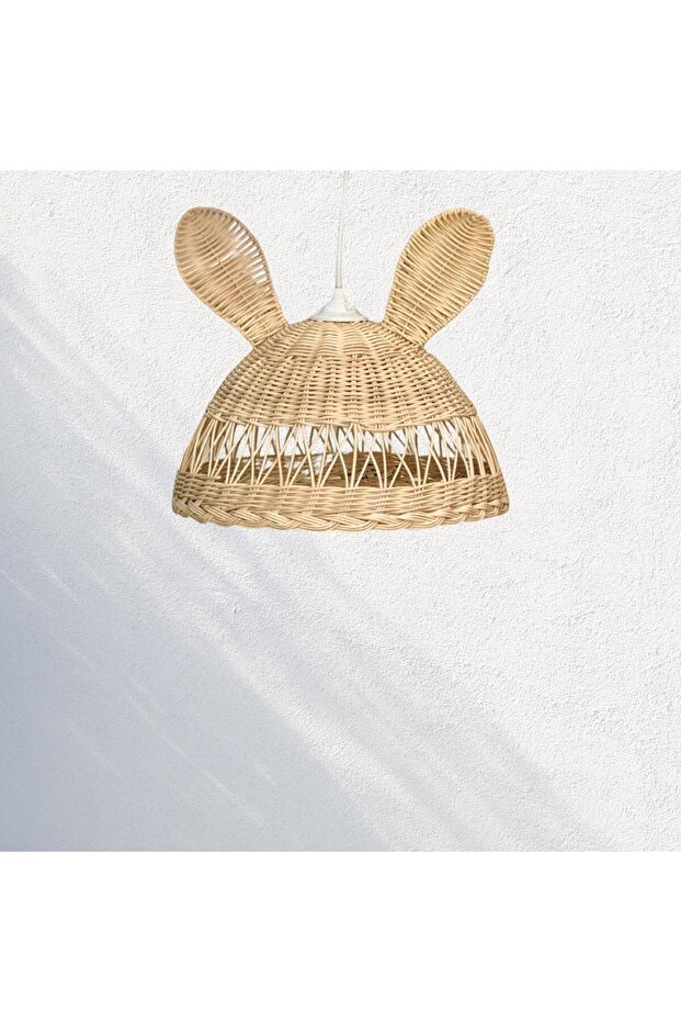 Bunny Rattan Bambu Avize - 1