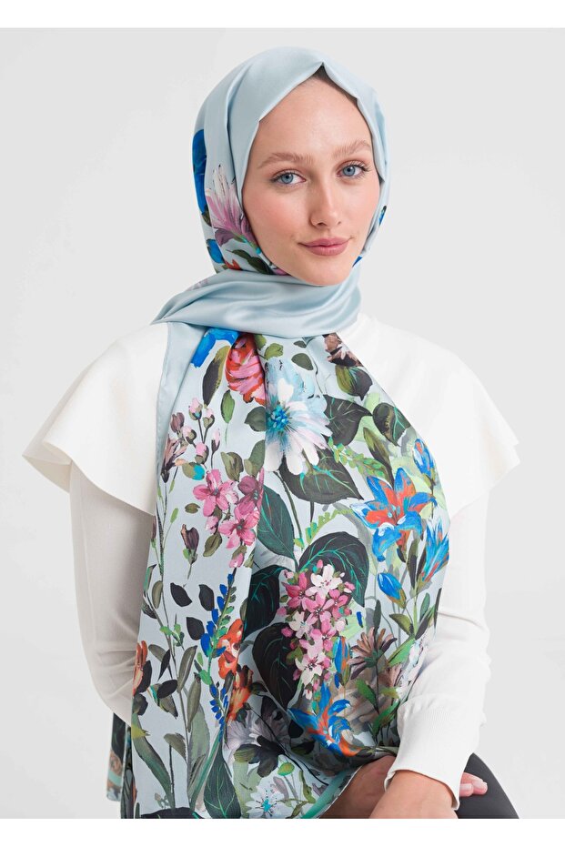 7186 Twill İpek Şal V2 - 3