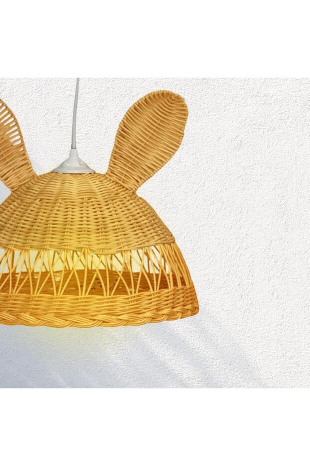 Bunny Rattan Bambu Avize - 8