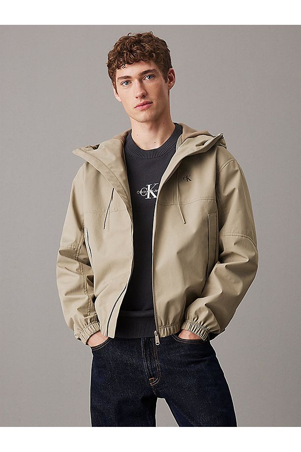 Technical Hooded Jacket - 1