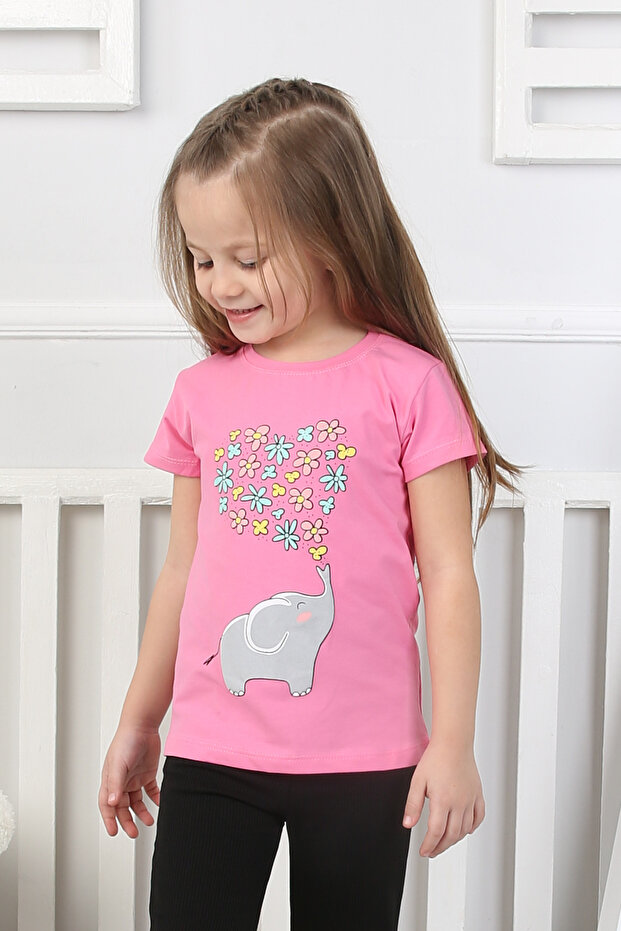 Тениска „Момиче слон“ - 3