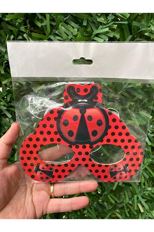Ladybug Theme Mask 6 Pcs - 1