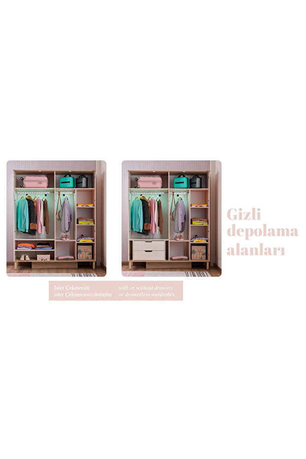 Sofia Dolap İçi Opsiyonel Çekmece - 3