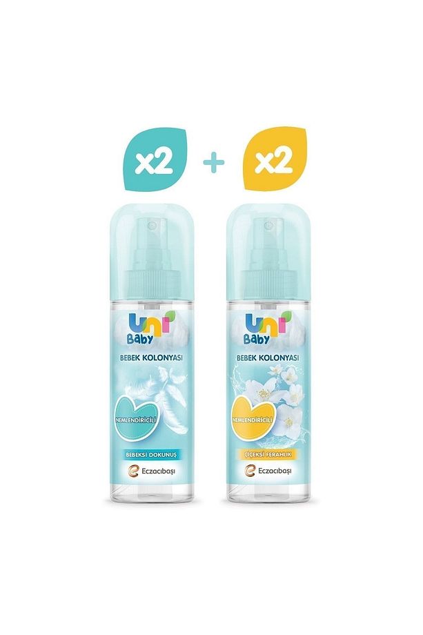Bebek Kolonyası Bebeksi Kokular 150 ml 2'li Çiçeksi Kokular 150 ml 2'li - 1