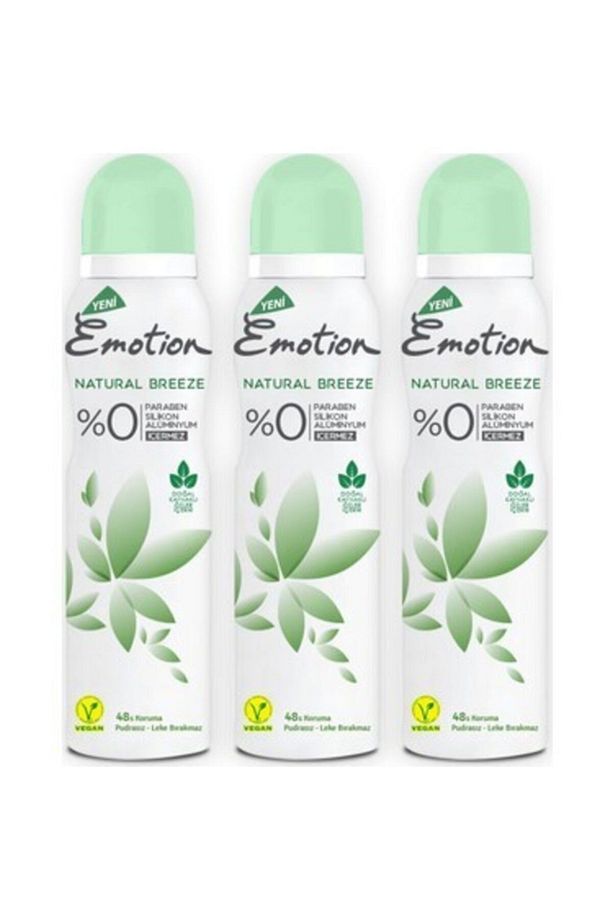 Natural Breeze 150 Ml Vegan X 3 Adet - 1
