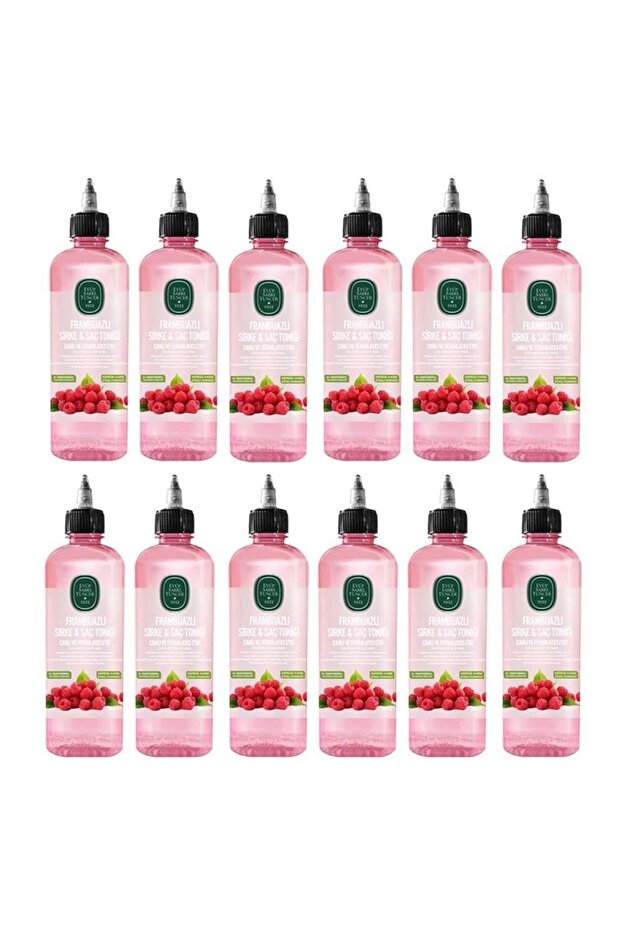 Raspberry Vinegar & Hair Tonic 500 Ml (x12 Pieces)