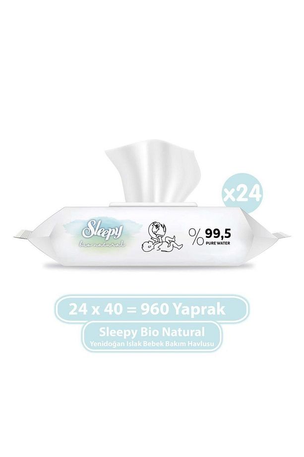 Islak Mendil Bio Natural Yeni Doğan X24 Adet - 1