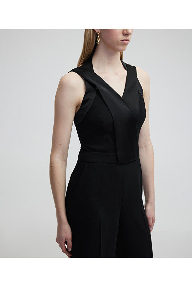 Kumaş mix tulum - 2