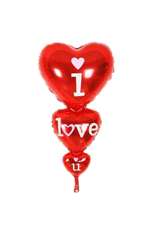 Stylish 3-Piece Heart Foil Balloon Set! 💕 ✨