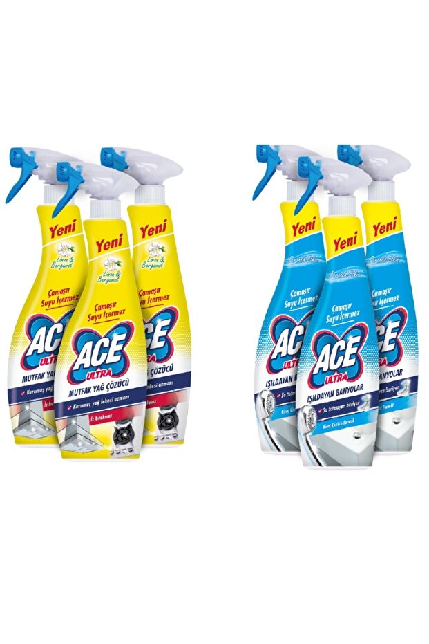 Ultra Sprey Mutfak + Banyo 700 Ml x3 - 1