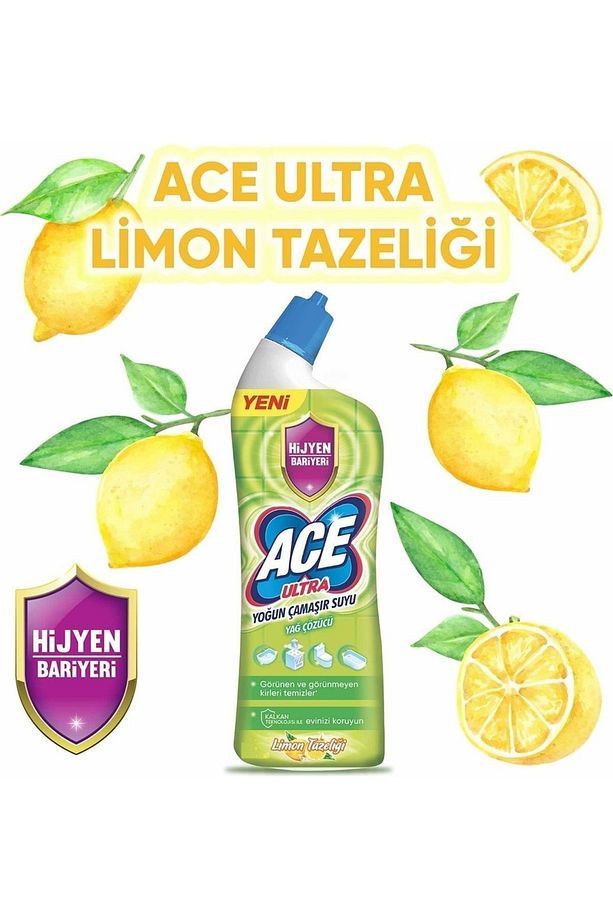 750ml Ultra Power Jel Limon Tazeliği X12 Adet - 5