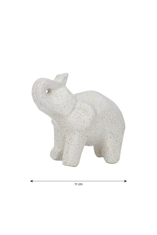 LCW HOME Ekru Fil Figürlü Dekoratif Obje 11 Cm T T - 4