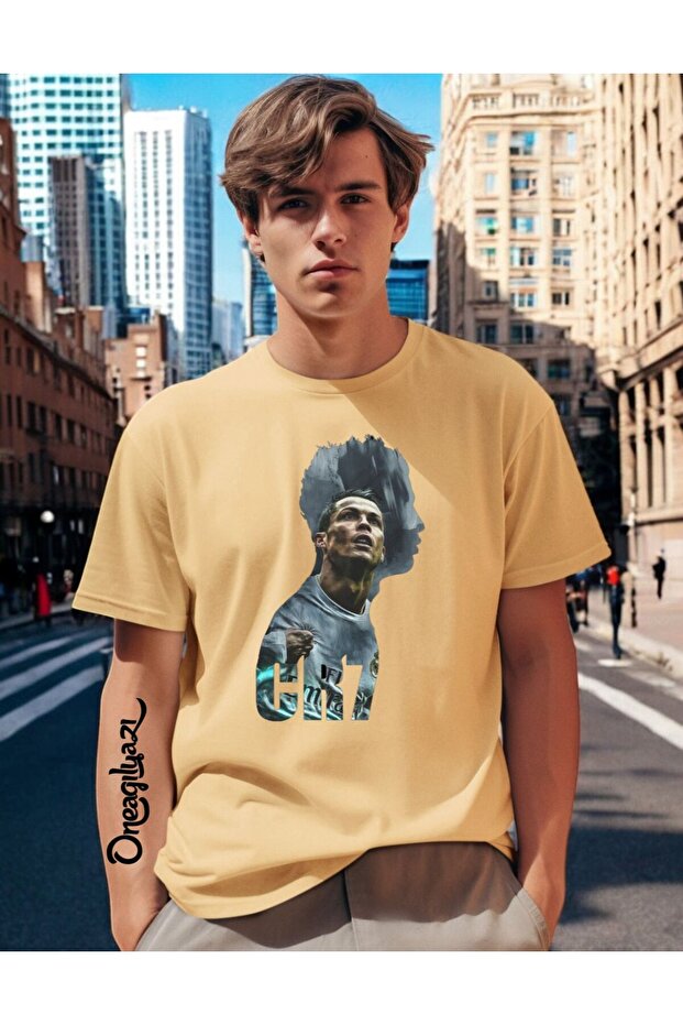 Printed Men's Oversize T-Shirt
