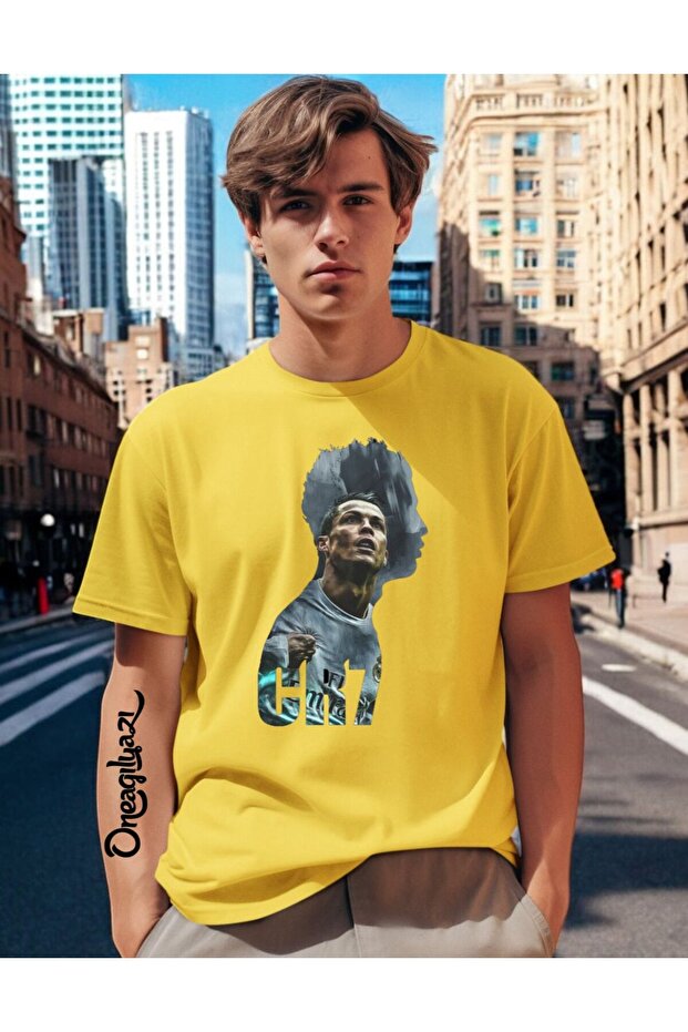 Printed Men's Oversize T-Shirt