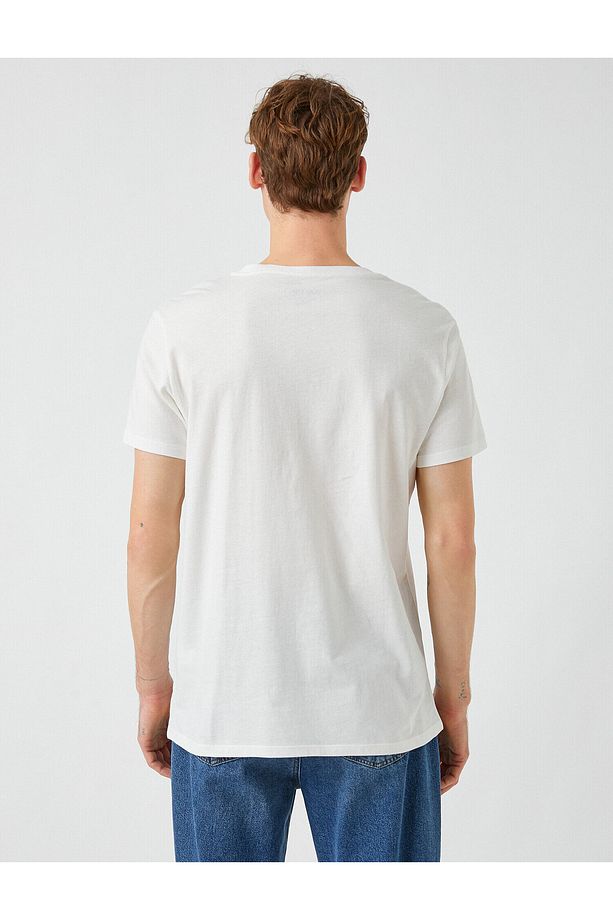 Slim Fit Basic Tişört - 4