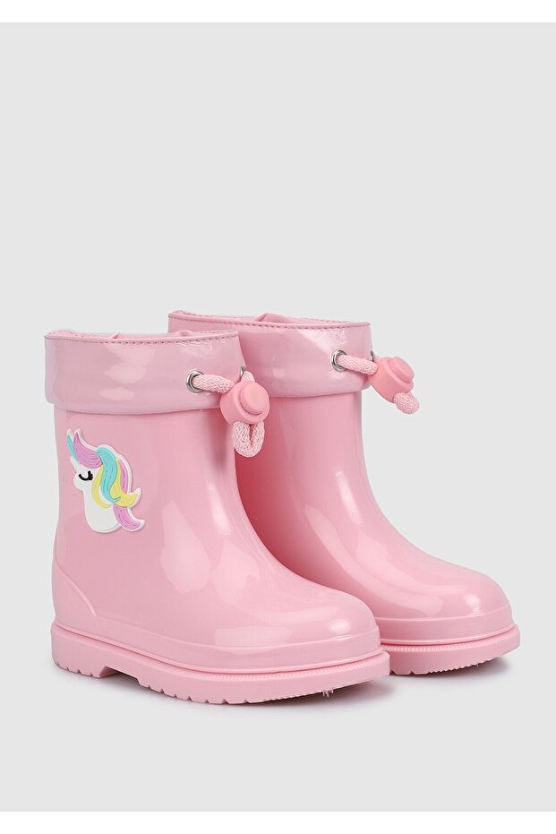Unicorn Pembe Kız Çocuk Yağmur Botu - 2
