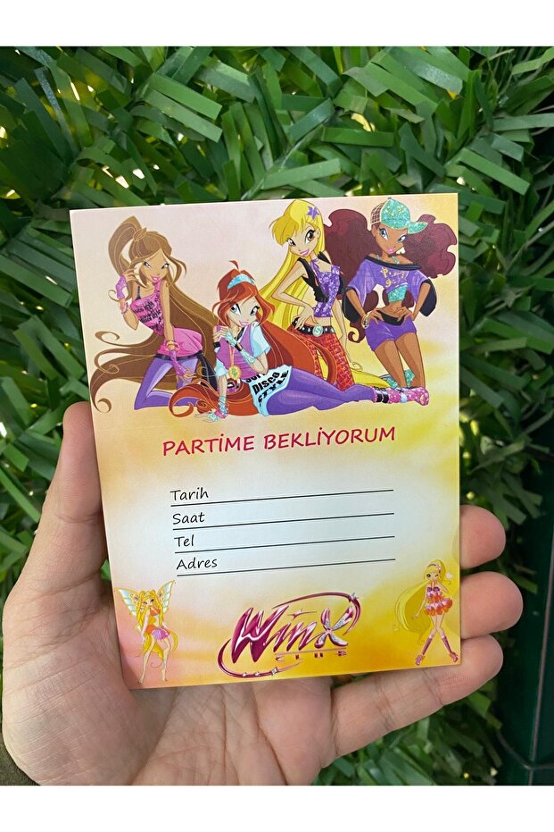 Invitație tematică Winx 10 buc - 1