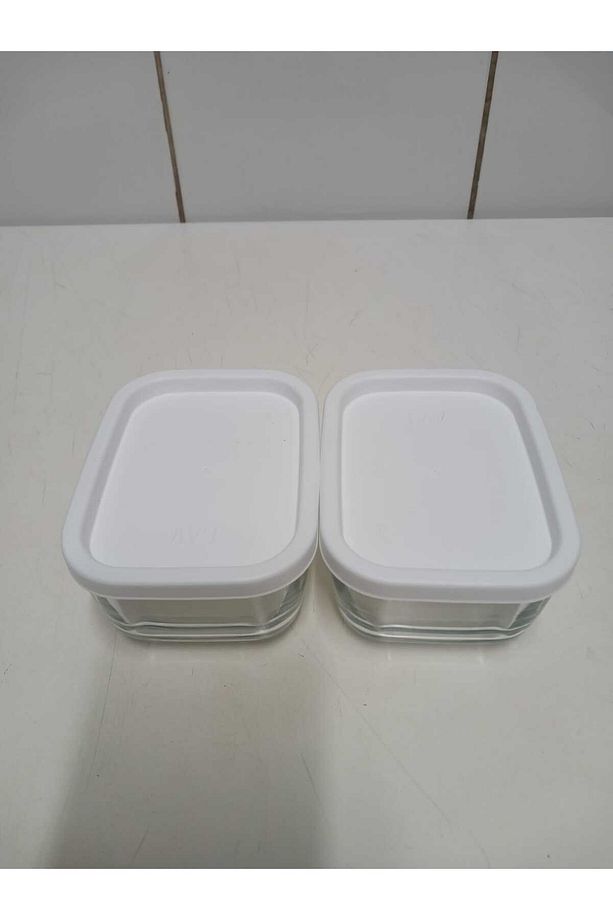 FEYZADE CUBE Kahvaltılık Saklama Kabı Seti 8 ADET 405cc (CUB-235) - 4