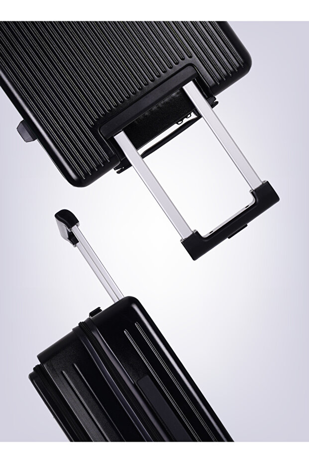 حقيبة سفر تنفيذية احترافية - لون أسود - 5