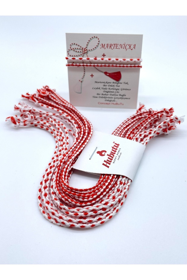 Gift 20-Piece Card Gelatin Luxury Martenish Wish Bracelet Set