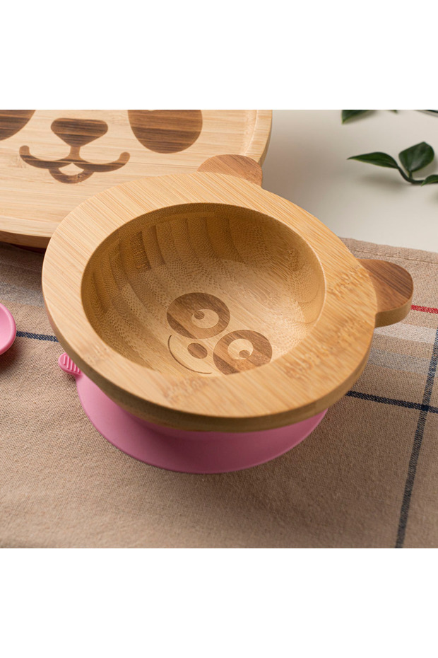 Panda Bambu Tabak Seti - 2