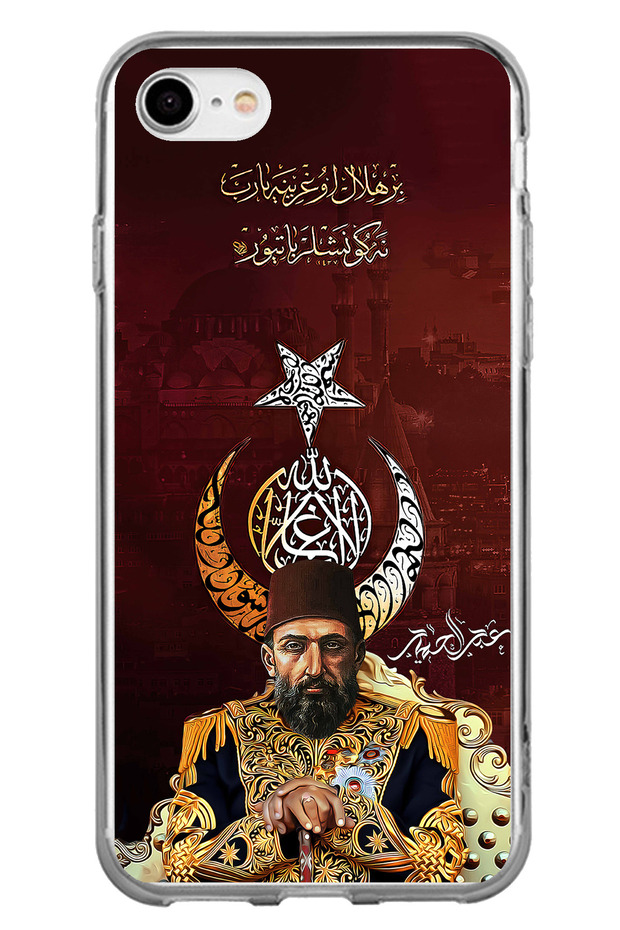 حافظة سيليكون شفافة متوافقة مع هاتف iPhone 6 - 6s من عبد الحميد خان
