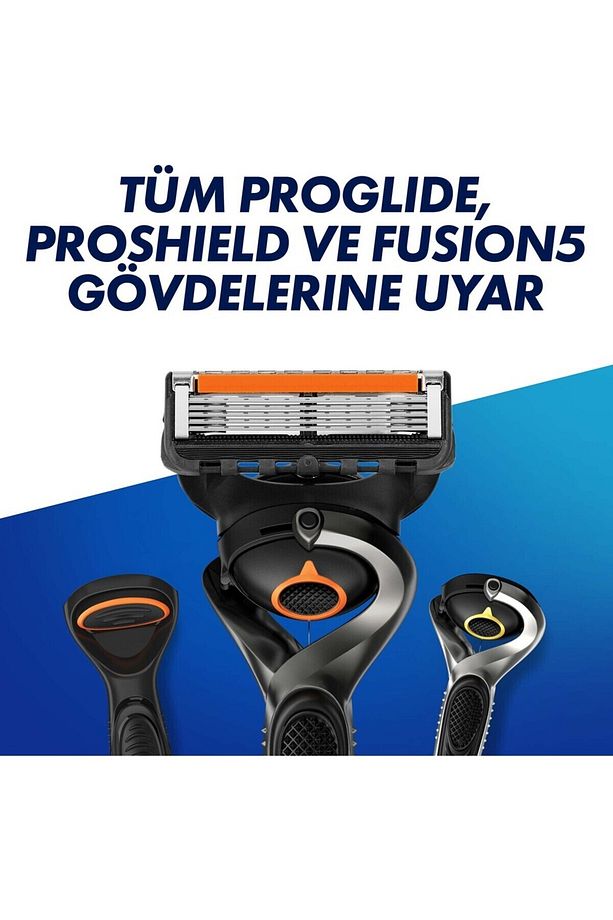 Fusion Proglide 1 Makine+ Tıraş Bıçağı 5 Yedek+75 Ml Fusion Jel+Çanta -Özel Hediye Kutulu - 5