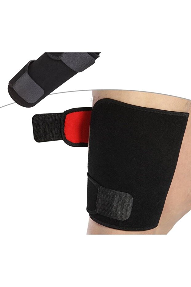 Rayk Adjustable Thigh Support - Black - 2