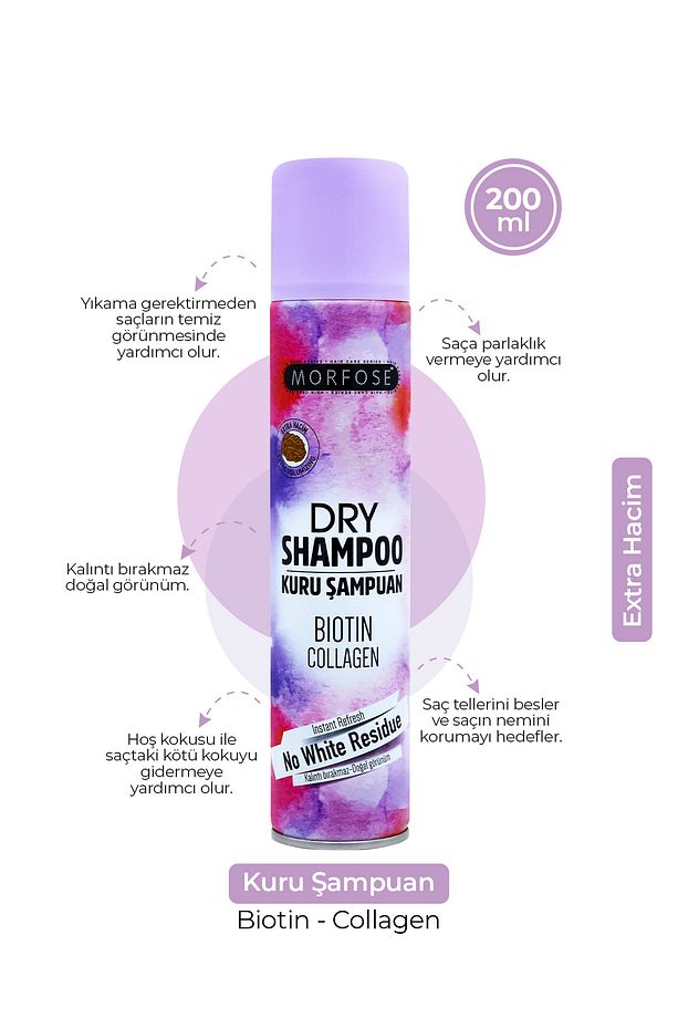 Kuru Şampuan Milk Therapy 200 ml Kuru Şampuan Ekstra Hacim 200 ml - 3