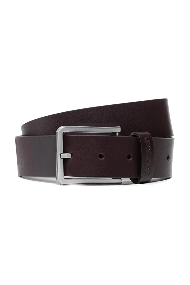 PASEK MĘSKI, JEDEN KOLOR, Z LOGO - 1