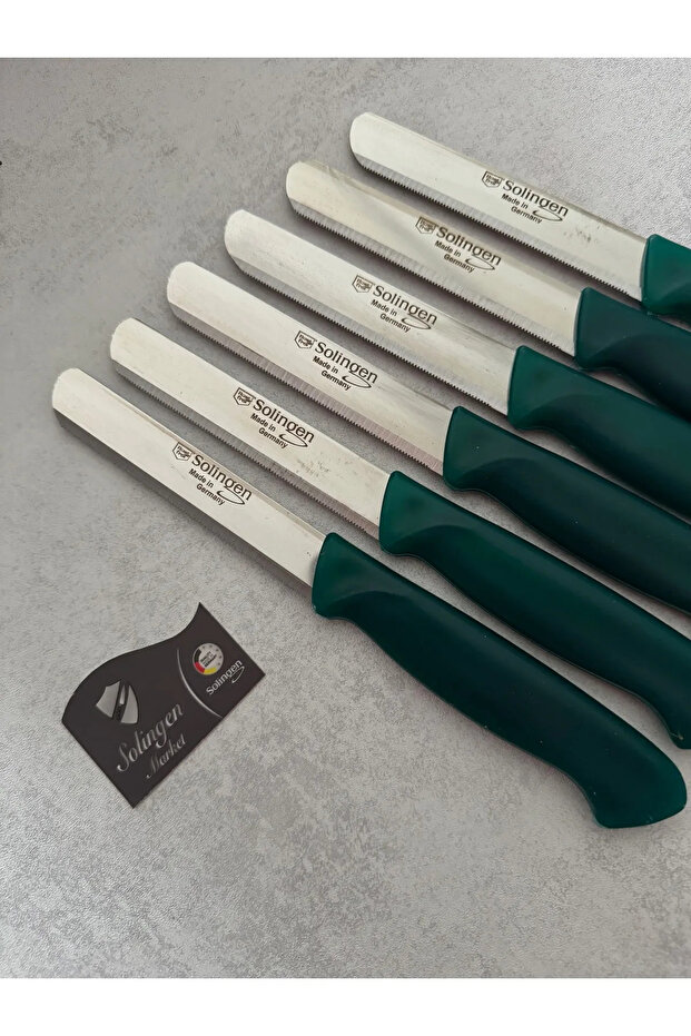 Micro Ava Sebze Bıçağı YEŞiL 6'lı - 1