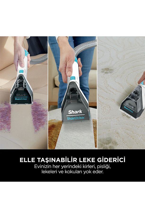 StainStriker – 4 Farklı Başlığa Sahip Halı, Koltuk Yıkama ve Leke Çıkarma Makinesi Deterjan Hediyeli - 6