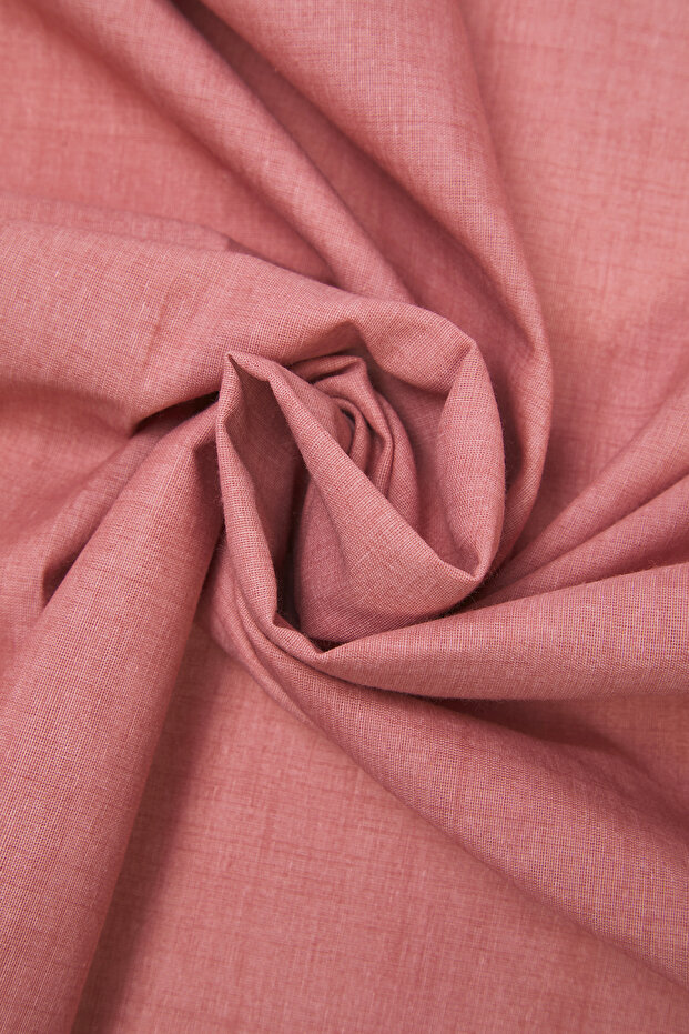 Pembe Pamuk Polyester Karışımlı Çiçek Desenli Tek Kişilik Nevresim Takımı 160x220cm TPHSS25TKN00003 - 5