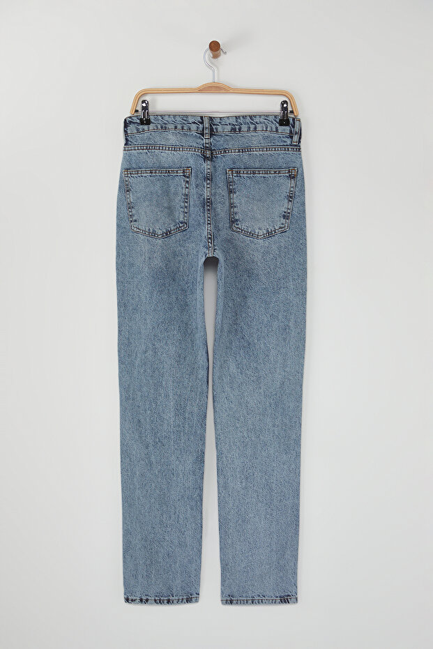 Mavi Straight Fit Jeans Kot Pantolon TMNAW23JE00023 - 8