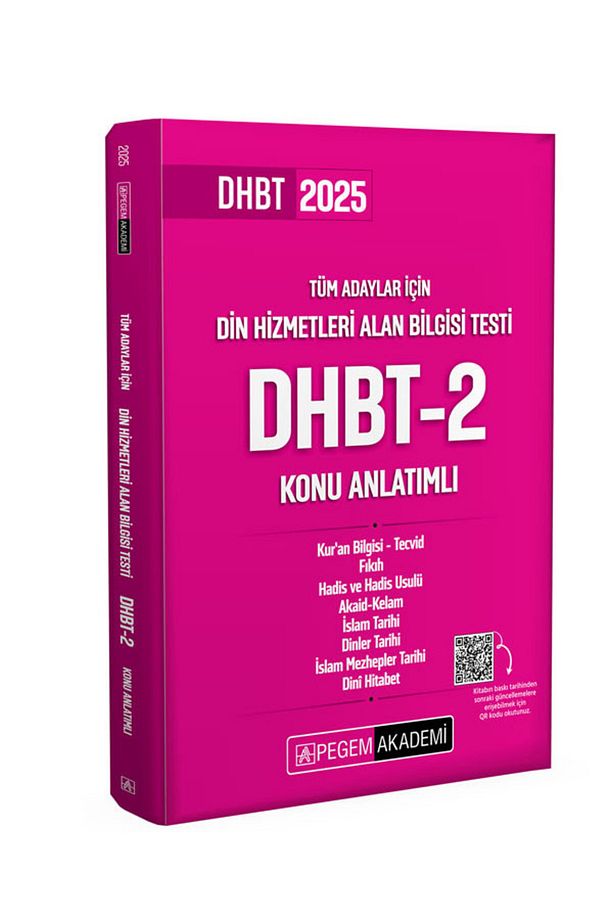 2025 Pegem Data Dhbt Tüm Adaylar Konu Anlatımlı Deneme Sınavı Seti - 3