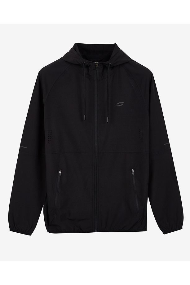 M Micro Collection Mesh Detail Full Zip Jacket Erkek Siyah Fermuarlı Eşofman Üstü S202168-001 - 7