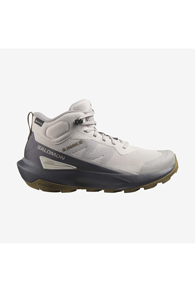 حذاء ELIXIR ACTIV MID GORE-TEX للنساء للأنشطة الخارجية باللون الفضي السحابي L47564200