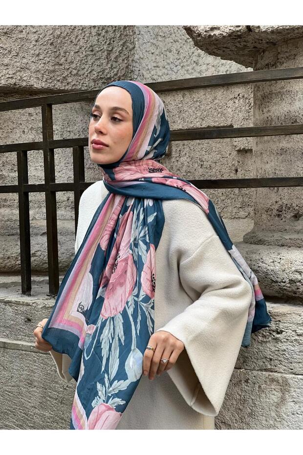 Margarit Desen Bambu Şal - 1