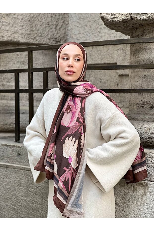 Margarit Desen Bambu Şal - 3