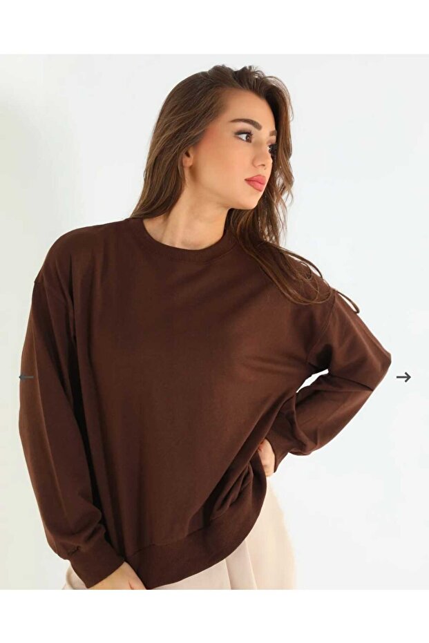 DÜZ VORTEX BEYZİN SWEAT - 2