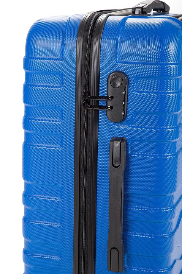 123X Unisex kabin, Orta ve Büyük Boy 3'lü Valiz Seti - 4