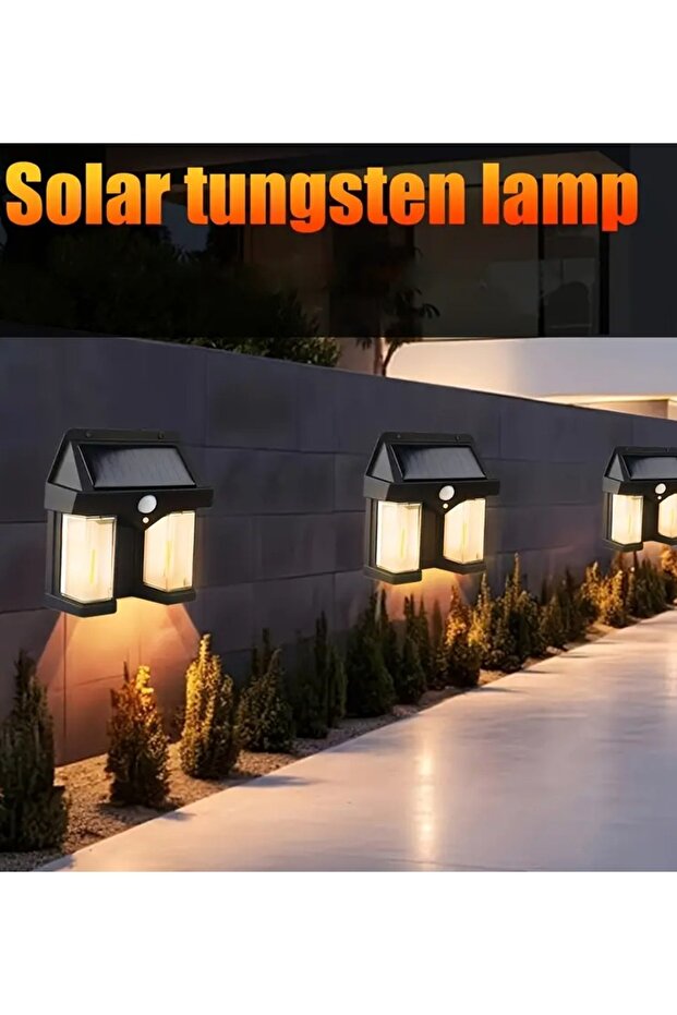 كشاف ضوئي يعمل بالطاقة الشمسية مع مستشعر الحركة - 6